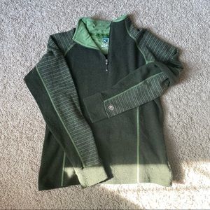 Kuhl wool quarter zip hiking shirt